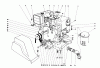 Toro 31995 (1032) - 1032 Snowthrower, 1976 (6000001-6999999) Listas de piezas de repuesto y dibujos ENGINE ASSEMBLY