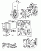 Toro 31995 (1032) - 1032 Snowthrower, 1976 (6000001-6999999) Listas de piezas de repuesto y dibujos ENGINE BRIGGS & STRATTON MODEL NO. 251417 TYPE NO. 0140-01 #2
