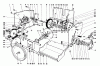 Toro 31995 (1032) - 1032 Snowthrower, 1976 (6000001-6999999) Listas de piezas de repuesto y dibujos TRACTION ASSEMBLY