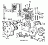 Toro 31995 (1032) - 1032 Snowthrower, 1977 (7000001-7999999) Listas de piezas de repuesto y dibujos ENGINE BRIGGS & STRATTON MODEL NO. 251417 TYPE NO. 0173-01 #1