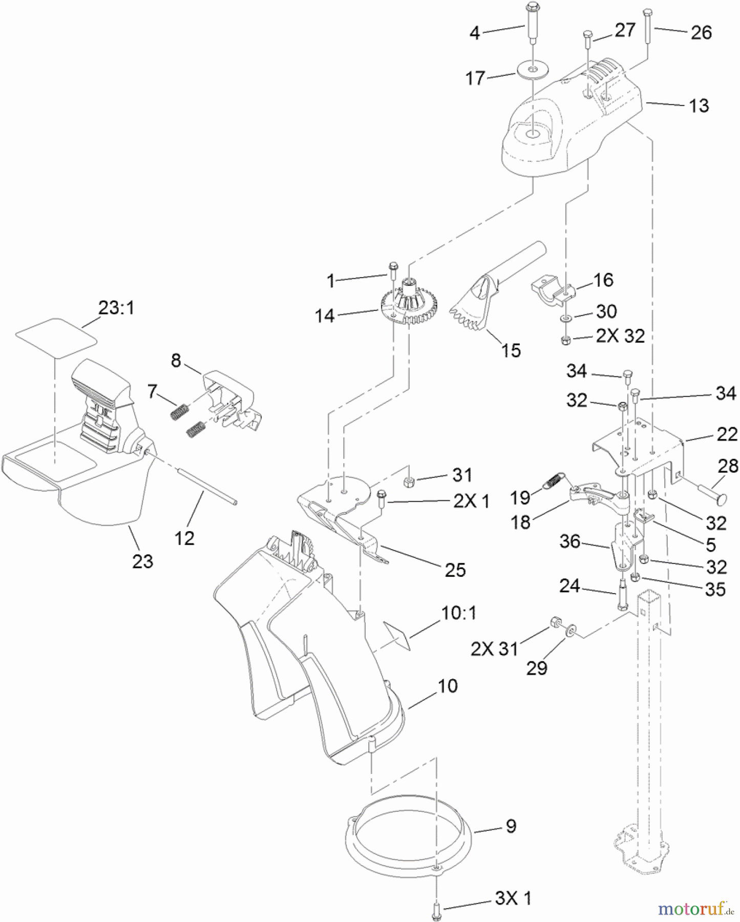  Toro Neu Snow Blowers/Snow Throwers Seite 1 37770 - Toro Power Max 724 OE Snowthrower, 2013 (SN 313000001-313999999) CHUTE ASSEMBLY