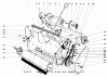 Toro 38000 (S-120) - S-120 Snowthrower, 1981 (1000001-1006870) Listas de piezas de repuesto y dibujos LOWER MAIN FRAME ASSEMBLY