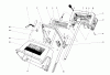 Toro 38000 (S-120) - S-120 Snowthrower, 1981 (1006871-1999999) Listas de piezas de repuesto y dibujos HANDLE ASSEMBLY
