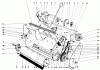 Toro 38000 (S-120) - S-120 Snowthrower, 1987 (7000001-7999999) Listas de piezas de repuesto y dibujos LOWER MAIN FRAME ASSEMBLY