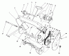 Toro 38005 (1200) - 1200 Power Curve Snowthrower, 1994 (4900001-4999999) Listas de piezas de repuesto y dibujos HOUSING & ROTOR ASSEMBLY