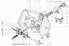 Toro 38010 (421) - 421 Snowthrower, 1981 (1000001-1999999) Listas de piezas de repuesto y dibujos AUGER ASSEMBLY