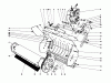 Toro 38014 - Snow Master 14, 1978 (8000001-8999999) Listas de piezas de repuesto y dibujos LOWER MAIN FRAME