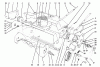 Toro 38025 (1800) - 1800 Power Curve Snowthrower, 1995 (59000001-59999999) Listas de piezas de repuesto y dibujos HOUSING & ROTOR ASSEMBLY