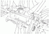 Toro 38025 (1800) - 1800 Power Curve Snowthrower, 2002 (220020001-220999999) Listas de piezas de repuesto y dibujos HOUSING & ROTOR ASSEMBLY