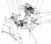 Toro 38035 (3521) - 3521 Snowthrower, 1988 (8000001-8999999) Listas de piezas de repuesto y dibujos ENGINE ASSEMBLY