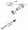 Toro 38035 (3521) - 3521 Snowthrower, 1988 (8000001-8999999) Listas de piezas de repuesto y dibujos STARTER MOTOR KIT NO. 23-3790