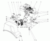 Toro 38035 (3521) - 3521 Snowthrower, 1989 (9000001-9999999) Listas de piezas de repuesto y dibujos ENGINE ASSEMBLY