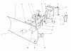 Toro 38040 (524) - 524 Snowthrower, 1984 (4000001-4999999) Listas de piezas de repuesto y dibujos GRADER BLADE ASSEMBLY MODEL 59099 (OPTIONAL)
