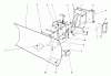 Toro 38040 (524) - 524 Snowthrower, 1986 (6000001-6999999) Listas de piezas de repuesto y dibujos GRADER BLADE ASSEMBLY MODEL 59099 (OPTIONAL)