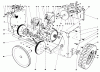 Toro 38045 (524) - 524 Snowthrower, 1985 (5000001-5999999) Listas de piezas de repuesto y dibujos TRACTION ASSEMBLY