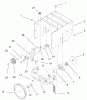 Toro 38051 (522) - 522 Snowthrower, 2000 (000000001-000999999) Listas de piezas de repuesto y dibujos TRACTION ASSEMBLY #1