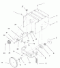 Toro 38051 (522) - 522 Snowthrower, 2001 (210000001-210999999) Listas de piezas de repuesto y dibujos TRACTION ASSEMBLY #1