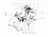 Toro 38052 (521) - 521 Snowthrower, 1985 (5000001-5999999) Listas de piezas de repuesto y dibujos ENGINE ASSEMBLY