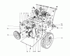 Toro 38052 (521) - 521 Snowthrower, 1985 (5000001-5999999) Listas de piezas de repuesto y dibujos TRACTION ASSEMBLY