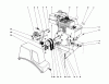 Toro 38052 (521) - 521 Snowthrower, 1987 (7000001-7999999) Listas de piezas de repuesto y dibujos ENGINE ASSEMBLY