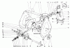 Toro 38052C (521) - 521 Snowthrower, 1989 (SN 9900001-9999999) Listas de piezas de repuesto y dibujos AUGER ASSEMBLY