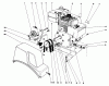 Toro 38054 (521) - 521 Snowthrower, 1990 (0000001-0999999) Listas de piezas de repuesto y dibujos ENGINE ASSEMBLY