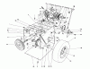 Toro 38054 (521) - 521 Snowthrower, 1993 (3900001-3999999) Listas de piezas de repuesto y dibujos TRACTION ASSEMBLY