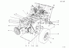 Toro 38052 (521) - 521 Snowthrower, 1995 (59000001-59999999) Listas de piezas de repuesto y dibujos TRACTION ASSEMBLY