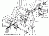 Toro 38054 (521) - 521 Snowthrower, 1996 (6900001-6999999) Listas de piezas de repuesto y dibujos AUGER ASSEMBLY