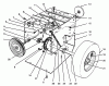 Toro 38052 (521) - 521 Snowthrower, 1996 (69000001-69999999) Listas de piezas de repuesto y dibujos TRACTION ASSEMBLY #1