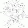 Toro 38053 (824) - 824 Power Throw Snowthrower, 2002 (220000001-220999999) Listas de piezas de repuesto y dibujos AUGER AND HOUSING ASSEMBLY