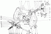 Toro 38054 (521) - 521 Snowthrower, 1992 (2000001-2999999) Listas de piezas de repuesto y dibujos AUGER ASSEMBLY