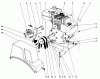 Toro 38054 (521) - 521 Snowthrower, 1992 (2000001-2999999) Listas de piezas de repuesto y dibujos ENGINE ASSEMBLY