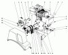 Toro 38056 (521) - 521 Snowthrower, 1989 (9000001-9999999) Listas de piezas de repuesto y dibujos ENGINE ASSEMBLY