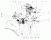 Toro 38056C (521) - 521 Snowthrower, 1988 (8000001-8999999) Listas de piezas de repuesto y dibujos ENGINE ASSEMBLY