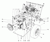 Toro 38056C (521) - 521 Snowthrower, 1989 (9000001-9999999) Listas de piezas de repuesto y dibujos TRACTION ASSEMBLY