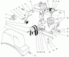 Toro 38062 (622) - 622 Snowthrower, 1999 (9900001-9999999) Listas de piezas de repuesto y dibujos ENGINE ASSEMBLY
