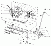 Toro 38063 (622) - 622 Snowthrower, 1999 (9900001-9999999) Listas de piezas de repuesto y dibujos TRACTION ASSEMBLY #2
