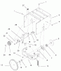 Toro 38063 (622) - 622 Snowthrower, 2001 (210000001-210999999) Listas de piezas de repuesto y dibujos TRACTION ASSEMBLY #1