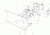 Toro 38065 (624) - 624 Snowthrower, 1988 (8000001-8999999) Listas de piezas de repuesto y dibujos GRADER BLADE ASSEMBLY MODEL 59099 (OPTIONAL)