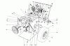 Toro 38073 (724) - 724 Snowthrower, 1993 (3900001-3999999) Listas de piezas de repuesto y dibujos TRACTION ASSEMBLY