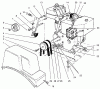 Toro 38073 (724) - 724 Snowthrower, 1999 (9900001-9999999) Listas de piezas de repuesto y dibujos ENGINE ASSEMBLY