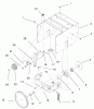 Toro 38072 (724) - 724 Snowthrower, 2000 (200000001-200999999) Listas de piezas de repuesto y dibujos TRACTION ASSEMBLY #1
