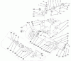 Toro 38547 (924) - 924 Power Shift Snowthrower, 2000 (200000001-200999999) Listas de piezas de repuesto y dibujos LOWER TRACTION ASSEMBLY