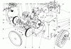 Toro 38080 (824) - 824 Snowthrower, 1985 (5000001-5999999) Listas de piezas de repuesto y dibujos TRACTION ASSEMBLY