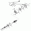 Toro 38080 (824) - 824 Snowthrower, 1989 (9000001-9999999) Listas de piezas de repuesto y dibujos ELECTRIC STARTER MOTOR KIT N0. 37-4810