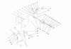 Toro 38083 (824XL) - 824XL Power Throw Snowthrower, 1998 (8900001-8999999) Listas de piezas de repuesto y dibujos UPPER TRACTION ASSEMBLY