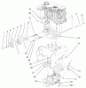 Toro 38087 (1332) - 1332 Power Shift Snowthrower, 2003 (230000001-230999999) Listas de piezas de repuesto y dibujos ENGINE AND TRANSMISSION ASSEMBLY