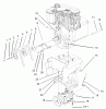 Toro 38087 (1332) - 1332 Power Shift Snowthrower, 2004 (240000001-240999999) Listas de piezas de repuesto y dibujos ENGINE AND TRANSMISSION ASSEMBLY