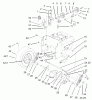 Toro 38087 (1332) - 1332 Power Shift Snowthrower, 2004 (240000001-240999999) Listas de piezas de repuesto y dibujos LOWER TRACTION ASSEMBLY